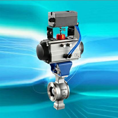 Pneumatic V-type regulating ball valveVQ670H