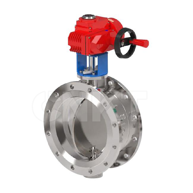 Electric ventilation butterfly valve